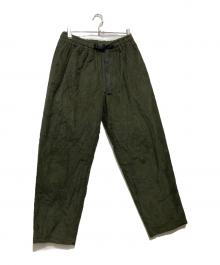 CHALLENGER（チャレンジャー）の古着「SUPERIOR CORDUROY WARM PANTS スーペリアコーデュロイウォーム中綿パンツ」｜カーキ