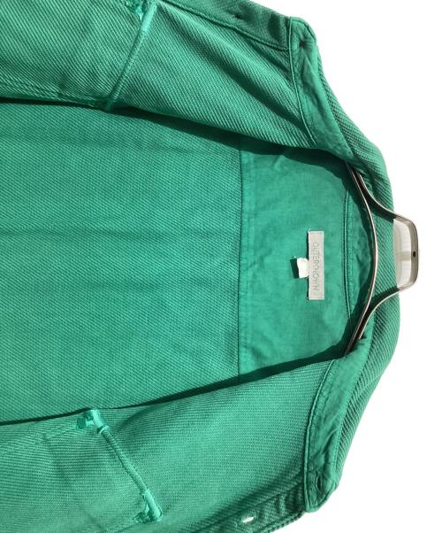 OUTERKNOWN（アウターノーン）OUTERKNOWN (アウターノーン) Chroma Blanket Shirt / コットンシャツ グリーン サイズ:XLの古着・服飾アイテム