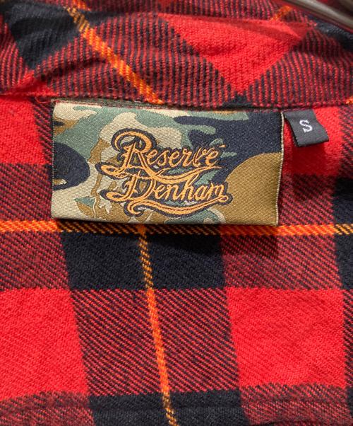 Denham（デンハム）Denham (デンハム) ATELIER RESERVE (アトリエリザーブ) ロングカーディガン レッド サイズ:Sの古着・服飾アイテム