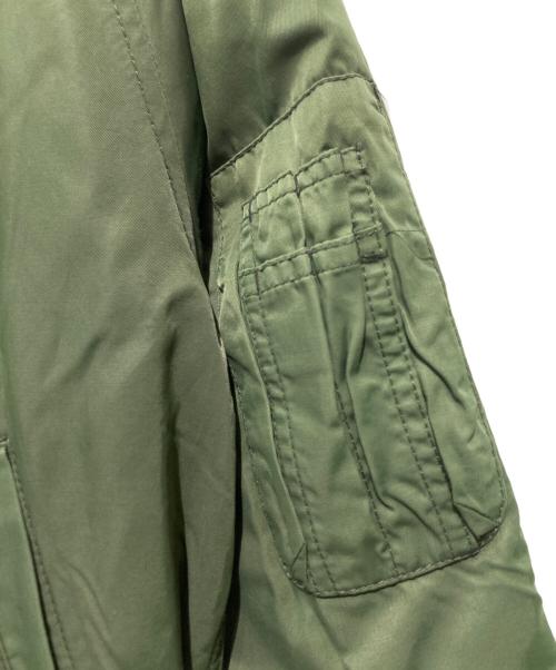 POLO JEANS CO.（ポロジーンズカンパニー）POLO JEANS CO. (ポロジーンズカンパニー) ファーダウンジャケット グリーン サイズ:Mの古着・服飾アイテム