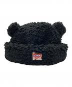BASICKSベイシックス）の古着「Bear Beanie / ベア ビーニー」｜ブラック
