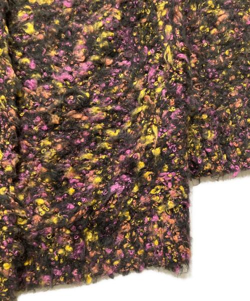 Ameri（アメリ）Ameri (アメリ) ツイードコート / ニットコート ブラック サイズ:FREEの古着・服飾アイテム