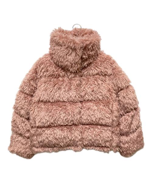 Acne studios（アクネ ストゥディオズ）Acne studios (アクネ ストゥディオス) FAUX FUR DOWN JACKET ピンク サイズ:３０の古着・服飾アイテム