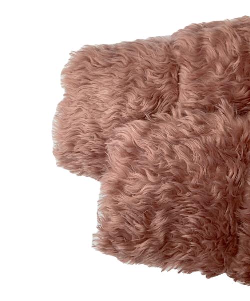 Acne studios（アクネ ストゥディオズ）Acne studios (アクネ ストゥディオス) FAUX FUR DOWN JACKET ピンク サイズ:３０の古着・服飾アイテム
