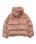 Acne studios（アクネ ストゥディオス）の古着「FAUX FUR DOWN JACKET」｜ピンク