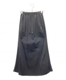 Ameri（アメリ）の古着「NEW LOGO SWEAT SKIRT」｜ブラック