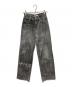 Ameri（アメリ）の古着「TROMPE L′OEIL DENIM PANTS」｜グレー