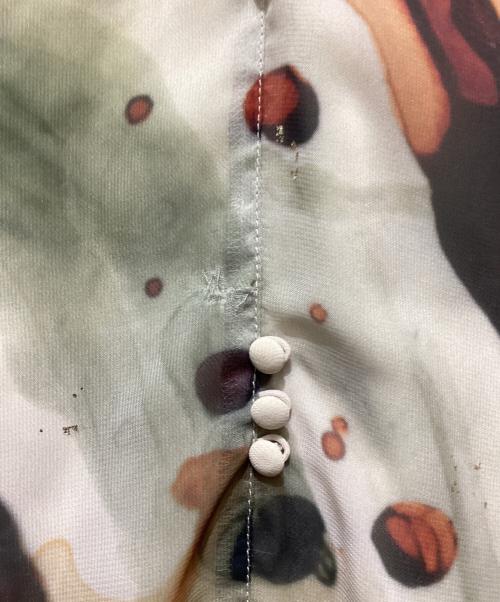 Ameri（アメリ）Ameri (アメリ) UNDRESSED AMELIA INK ART DRESS / アンドレスドアメリア インクアート ワンピース ベージュ サイズ:Mの古着・服飾アイテム