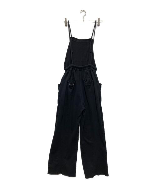 Ameri（アメリ）Ameri (アメリ) SWEAT EASY ROMPERS ブラック サイズ:Ｓの古着・服飾アイテム