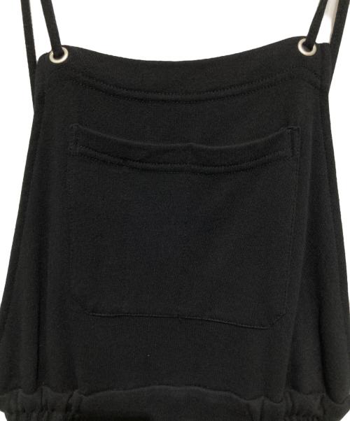 Ameri（アメリ）Ameri (アメリ) SWEAT EASY ROMPERS ブラック サイズ:Ｓの古着・服飾アイテム