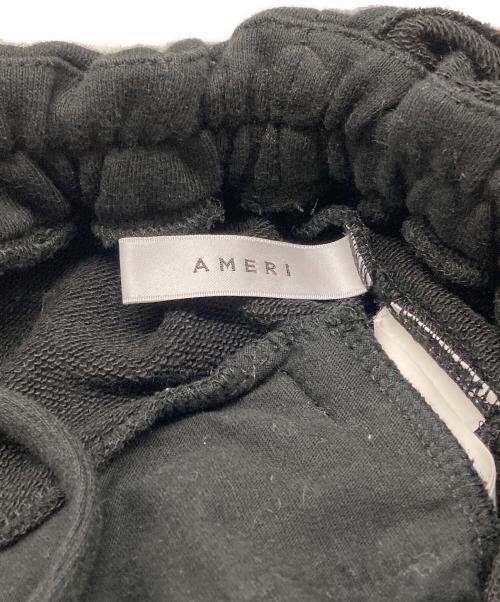 Ameri（アメリ）Ameri (アメリ) SWEAT EASY ROMPERS ブラック サイズ:Ｓの古着・服飾アイテム