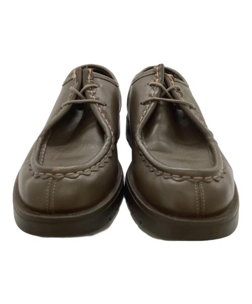 KLEMAN（クレマン）KLEMAN (クレマン) Uチップシューズ カーキ サイズ:41の古着・服飾アイテム