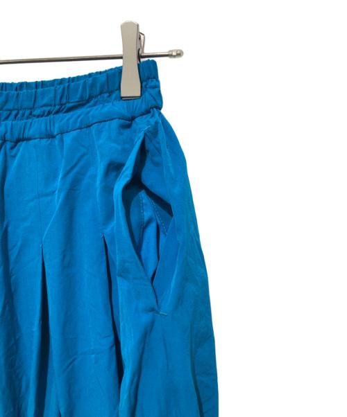 OMMO（オーエムエムオー）OMMO (オーエムエムオー) TUCK BALLOON PT ブルー サイズ:Mの古着・服飾アイテム