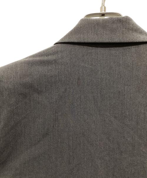 OMMO（オーエムエムオー）OMMO (オーエムエムオー) FLASK PATTERN DOCKING JK グレー×ブラック サイズ:Sの古着・服飾アイテム