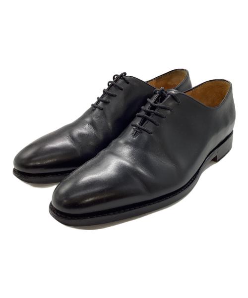 Jalan Sriwijaya（ジャランスリウァヤ）Jalan Sriwijaya green label relaxing (グリーンレーベルリラクシング) 別注プレーントゥシューズ / レザーシューズ / ビジネスシューズ / ドレスシューズ ブラック サイズ:40の古着・服飾アイテム