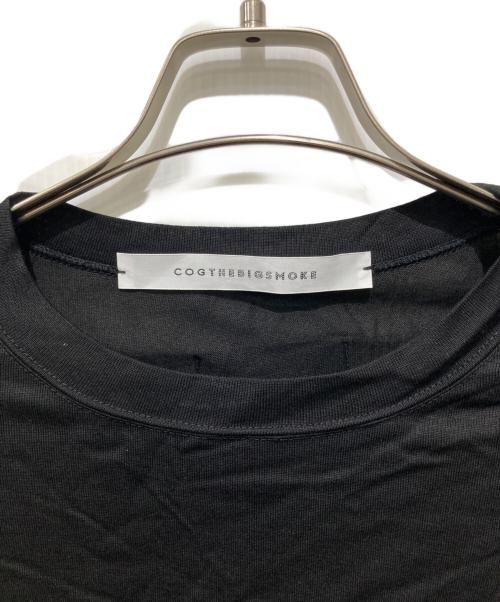 COGTHEBIGSMOKE（コグザビッグスモーク）COGTHEBIGSMOKE (コグザビッグスモーク) DELTA T-SHIRT ブラック サイズ:Freeの古着・服飾アイテム