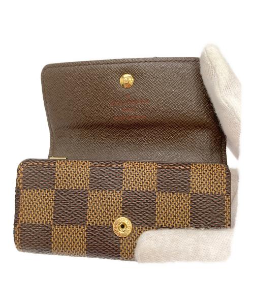 LOUIS VUITTON（ルイ ヴィトン）LOUIS VUITTON (ルイ ヴィトン) 4連キーケース / キーケース ミュルティクレ4 ブラウン サイズ:実寸サイズをご参照ください。の古着・服飾アイテム