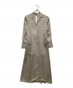 THE PERMANENT EYEザ パーマネント アイ）の古着「2way slim satin Dress」｜ベージュ
