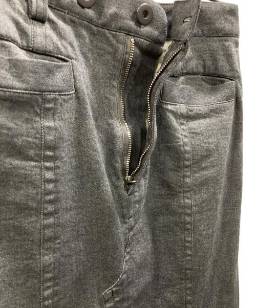 STUDIOUS（ステュディオス）STUDIOUS (ステュディオス) Back Flare Denim SK グレー サイズ:Mの古着・服飾アイテム