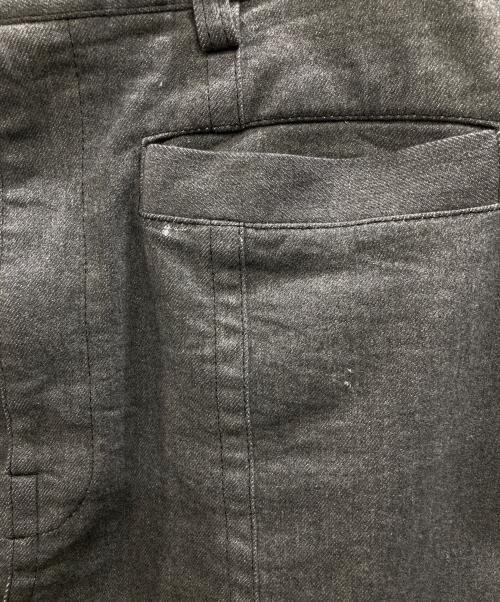 STUDIOUS（ステュディオス）STUDIOUS (ステュディオス) Back Flare Denim SK グレー サイズ:Mの古着・服飾アイテム