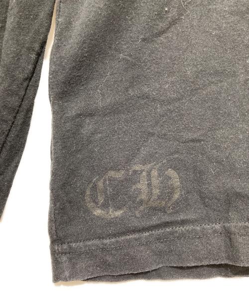 CHROME HEARTS（クロムハーツ）CHROME HEARTS (クロムハーツ) ネオンバーロゴL/Sカットソー ブラック サイズ:Lの古着・服飾アイテム