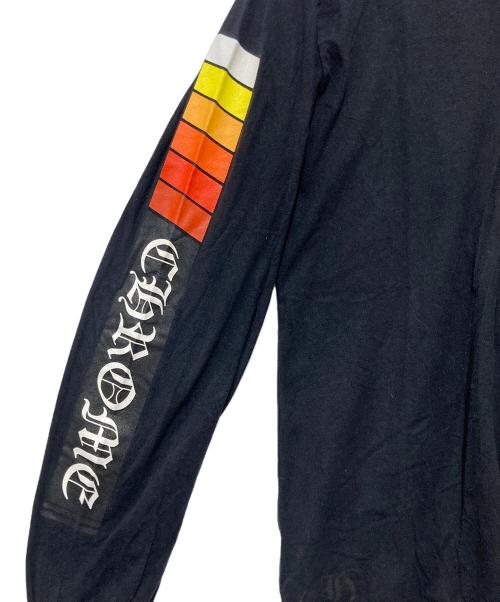 CHROME HEARTS（クロムハーツ）CHROME HEARTS (クロムハーツ) ネオンバーロゴL/Sカットソー ブラック サイズ:Lの古着・服飾アイテム