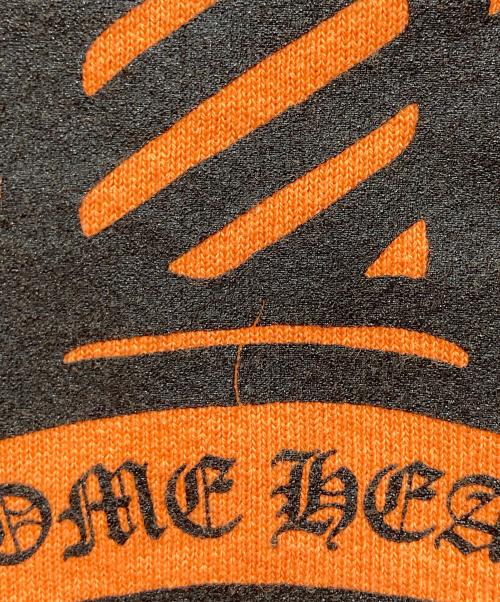 CHROME HEARTS（クロムハーツ）CHROME HEARTS (クロムハーツ) ダガープリントスウェット オレンジ サイズ:Lの古着・服飾アイテム