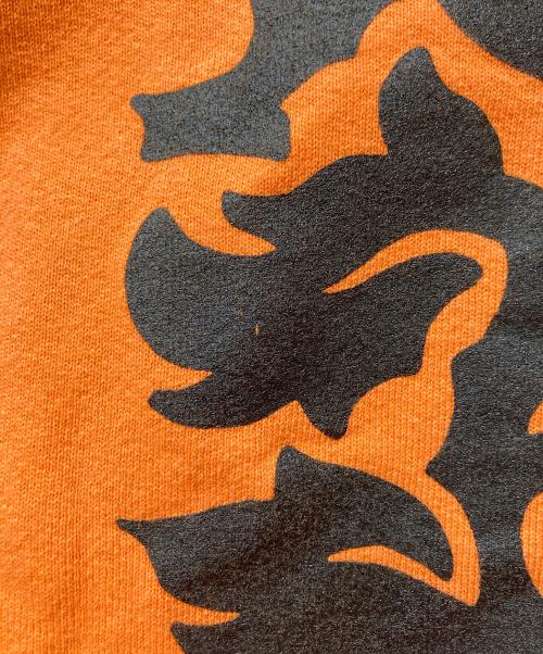 CHROME HEARTS（クロムハーツ）CHROME HEARTS (クロムハーツ) ダガープリントスウェット オレンジ サイズ:Lの古着・服飾アイテム