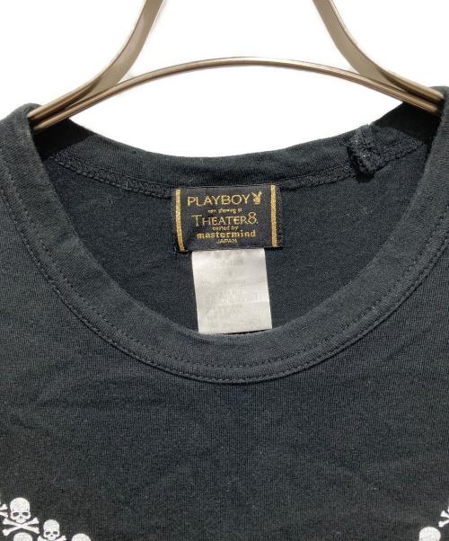 PLAY BOY（プレイボーイ）PLAY BOY (プレイボーイ) Mastermind JAPAN (マスターマインド ジャパン) RHEATER 8 Tee ブラック サイズ:Mの古着・服飾アイテム