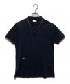 ）の古着「BEE刺繍ポロシャツ / 半袖 ポロシャツ」｜ブラック