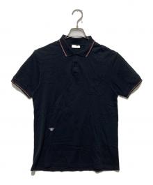DIOR HOMME（ディオール オム）の古着「BEE刺繍ポロシャツ / 半袖 ポロシャツ」｜ブラック