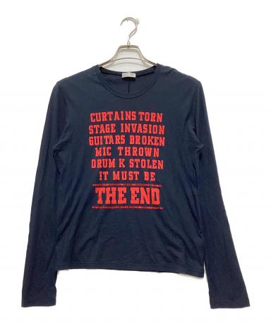 Dior homme ディオールオム THE END ロングTシャツ 05AW 中古・古着通販】Dior Homme (ディオール オム) 05AW THE END プリント