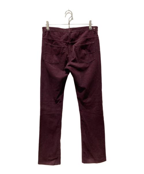 DIOR HOMME（ディオール オム）DIOR HOMME (ディオール オム) 05AW エディ期 フレアコーデュロイパンツ ボルドー サイズ:31の古着・服飾アイテム