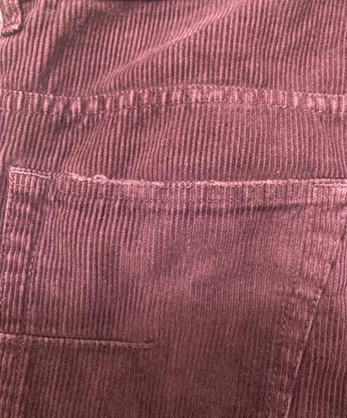 DIOR HOMME（ディオール オム）DIOR HOMME (ディオール オム) 05AW エディ期 フレアコーデュロイパンツ ボルドー サイズ:31の古着・服飾アイテム