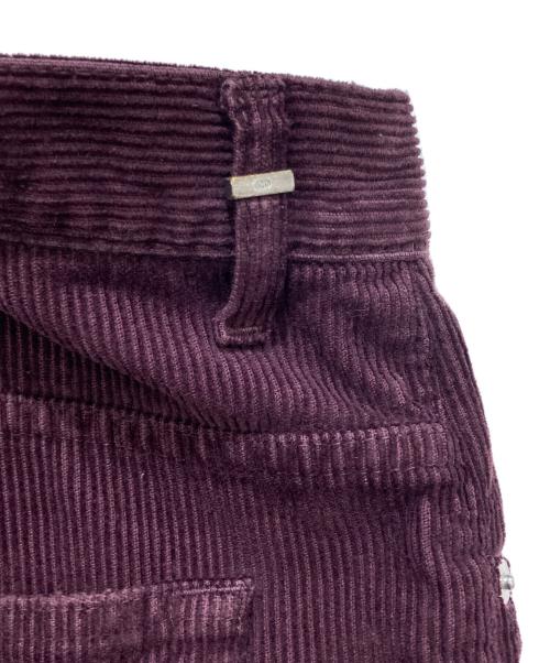 DIOR HOMME（ディオール オム）DIOR HOMME (ディオール オム) 05AW エディ期 フレアコーデュロイパンツ ボルドー サイズ:31の古着・服飾アイテム