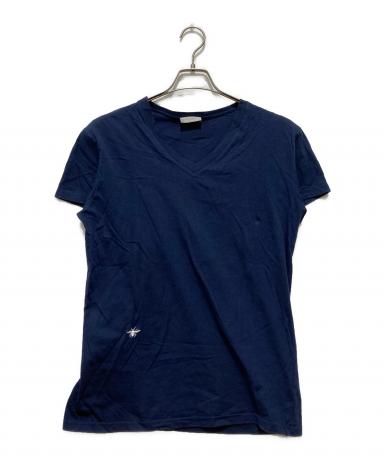 中古・古着通販】DIOR HOMME (ディオール オム) Bee刺繍VネックTシャツ