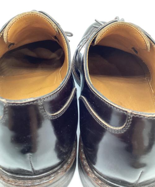 Jalan Sriwijaya（ジャランスリウァヤ）Jalan Sriwijaya (ジャランスリウァヤ) BORDO HI SHINE ハイシャインレザーUチップシューズ バーガンディー サイズ:7 1663の古着・服飾アイテム