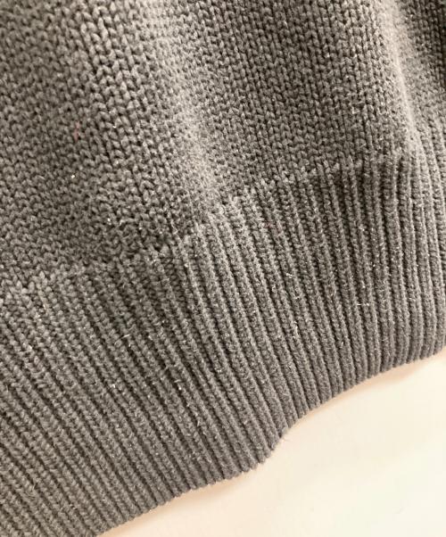 POLO RALPH LAUREN（ポロ・ラルフローレン）POLO RALPH LAUREN (ポロ・ラルフローレン) エルボーパッチRLロゴニット ブラック サイズ:XLの古着・服飾アイテム