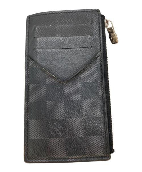 LOUIS VUITTON（ルイ ヴィトン）LOUIS VUITTON (ルイ ヴィトン) コインケース ブラックの古着・服飾アイテム