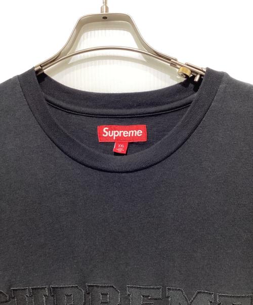 SUPREME（シュプリーム）SUPREME (シュプリーム) 23AW Collegiate S/S Top カレジエイトショートスリーブトップTシャツ ブラック サイズ:XXLの古着・服飾アイテム