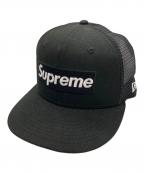 SUPREME×New Eraシュプリーム×ニューエラ）の古着「24SS Box Logo Mesh Back Cap / 24SS ボックスロゴ メッシュ バック キャップ」｜ブラック