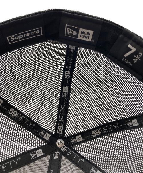 SUPREME（シュプリーム）SUPREME (シュプリーム) New Era (ニューエラ) 24SS Box Logo Mesh Back Cap / 24SS ボックスロゴ メッシュ バック キャップ ブラックの古着・服飾アイテム