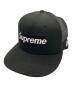 SUPREME（シュプリーム）の古着「24SS Box Logo Mesh Back Cap / 24SS ボックスロゴ メッシュ バック キャップ」｜ブラック