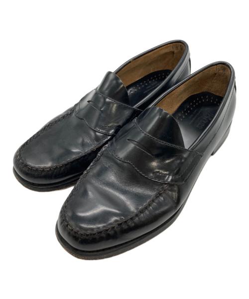 G.H.BASS（ジーエイチバス）G.H.BASS (ジーエイチバス) コインローファー ブラック サイズ:8の古着・服飾アイテム