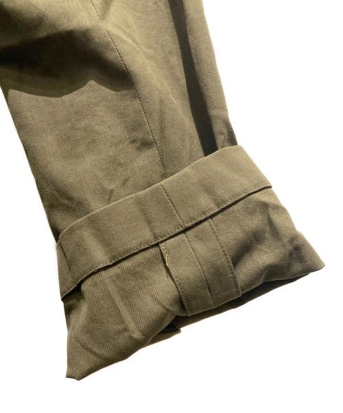 MARGARET HOWELL（マーガレットハウエル）MARGARET HOWELL (マーガレットハウエル) MATT COTTON TWILL テーラード ジャケット グリーン サイズ:3の古着・服飾アイテム