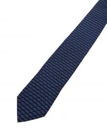 GUCCI（グッチ）の古着「インターロッキングGネクタイ」｜ネイビー