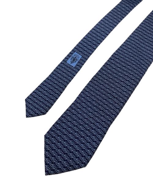 GUCCI（グッチ）GUCCI (グッチ) インターロッキングGネクタイ ネイビー サイズ:FREEの古着・服飾アイテム