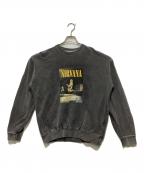 Ameriアメリ）の古着「NIRVANA VINTAGE LIKE SWEAT」｜グレー