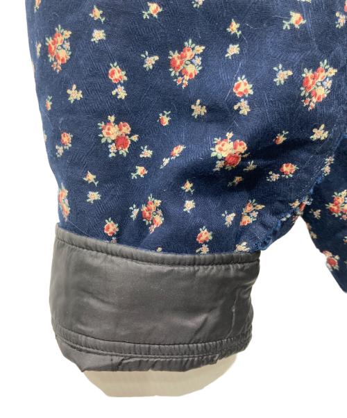 PERVERZE（パーバーズ）PERVERZE (パーバーズ) Puffer Sirts / パファーシャツ / 中綿シャツ ジャケット ネイビー サイズ:FREEの古着・服飾アイテム