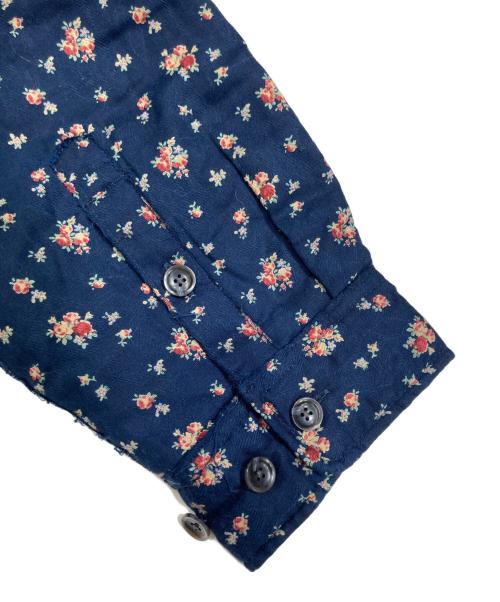 PERVERZE（パーバーズ）PERVERZE (パーバーズ) Puffer Sirts / パファーシャツ / 中綿シャツ ジャケット ネイビー サイズ:FREEの古着・服飾アイテム